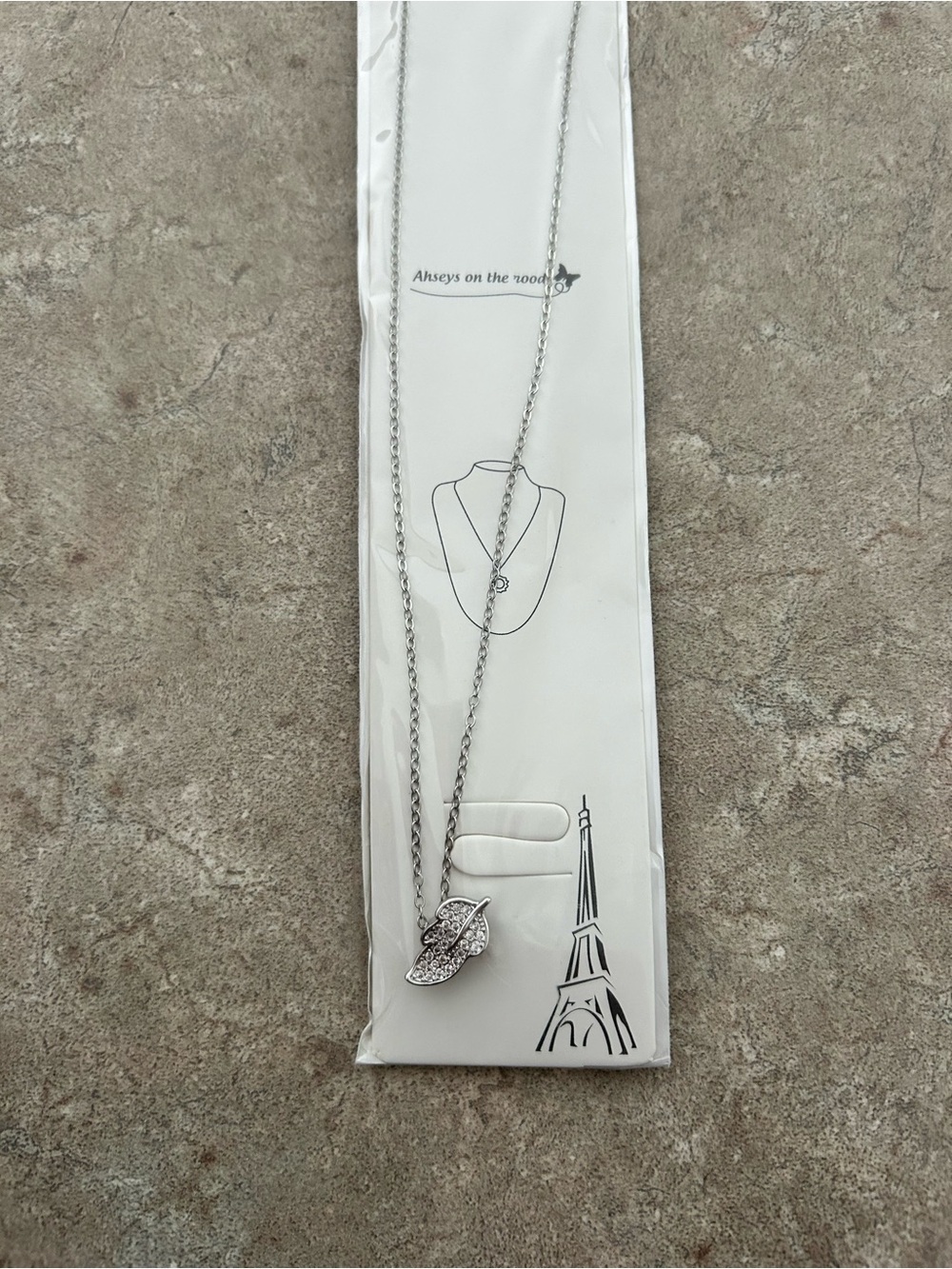 4/$50 Silver Leaf Pendant Necklace